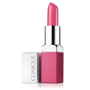New in box, full size Clinique Pop Lip Colour Lipstick + Primer Sweet Pop 09